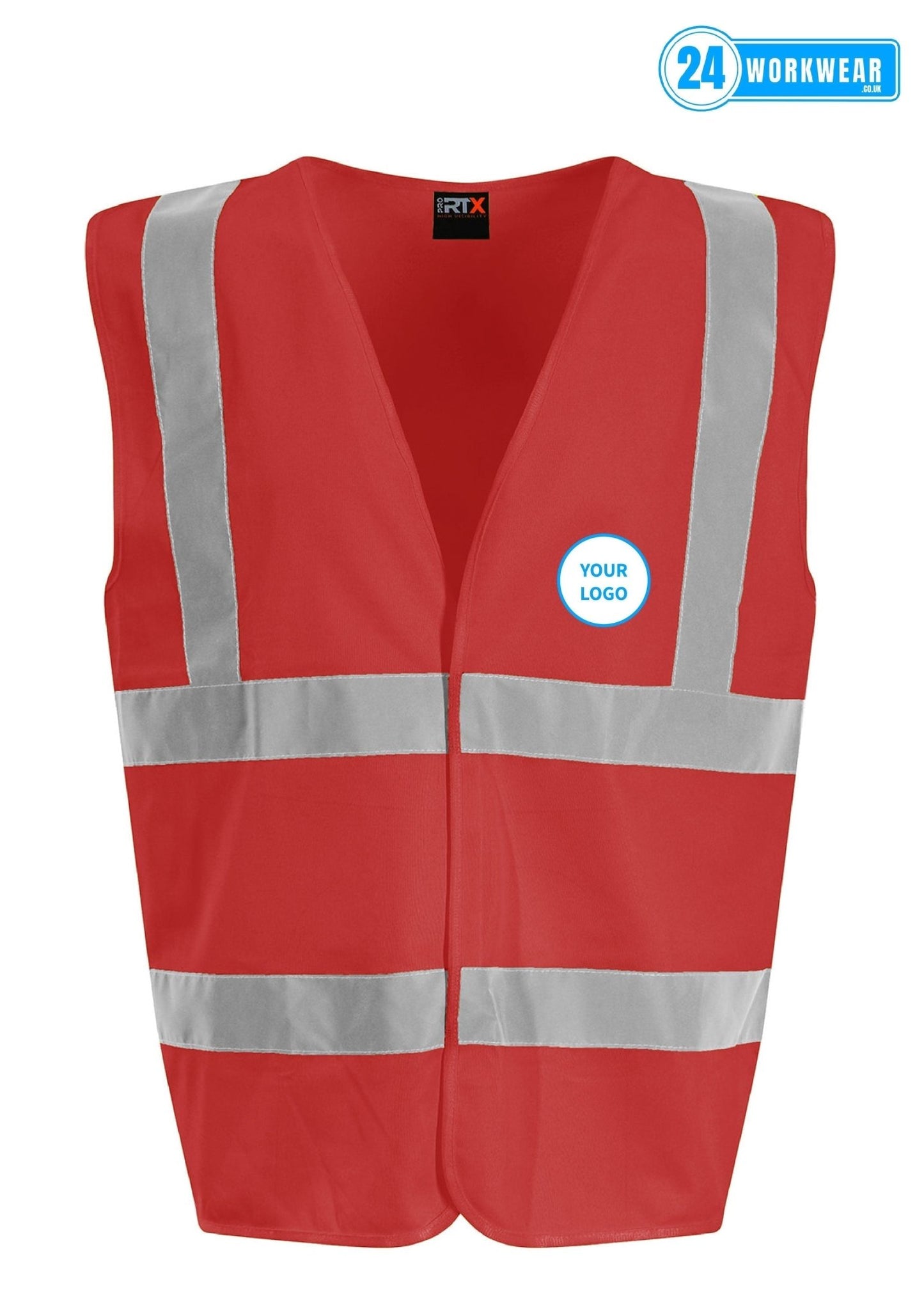 20 x High Visibility Waistcoat Deal - 24 Workwear - High Visibility