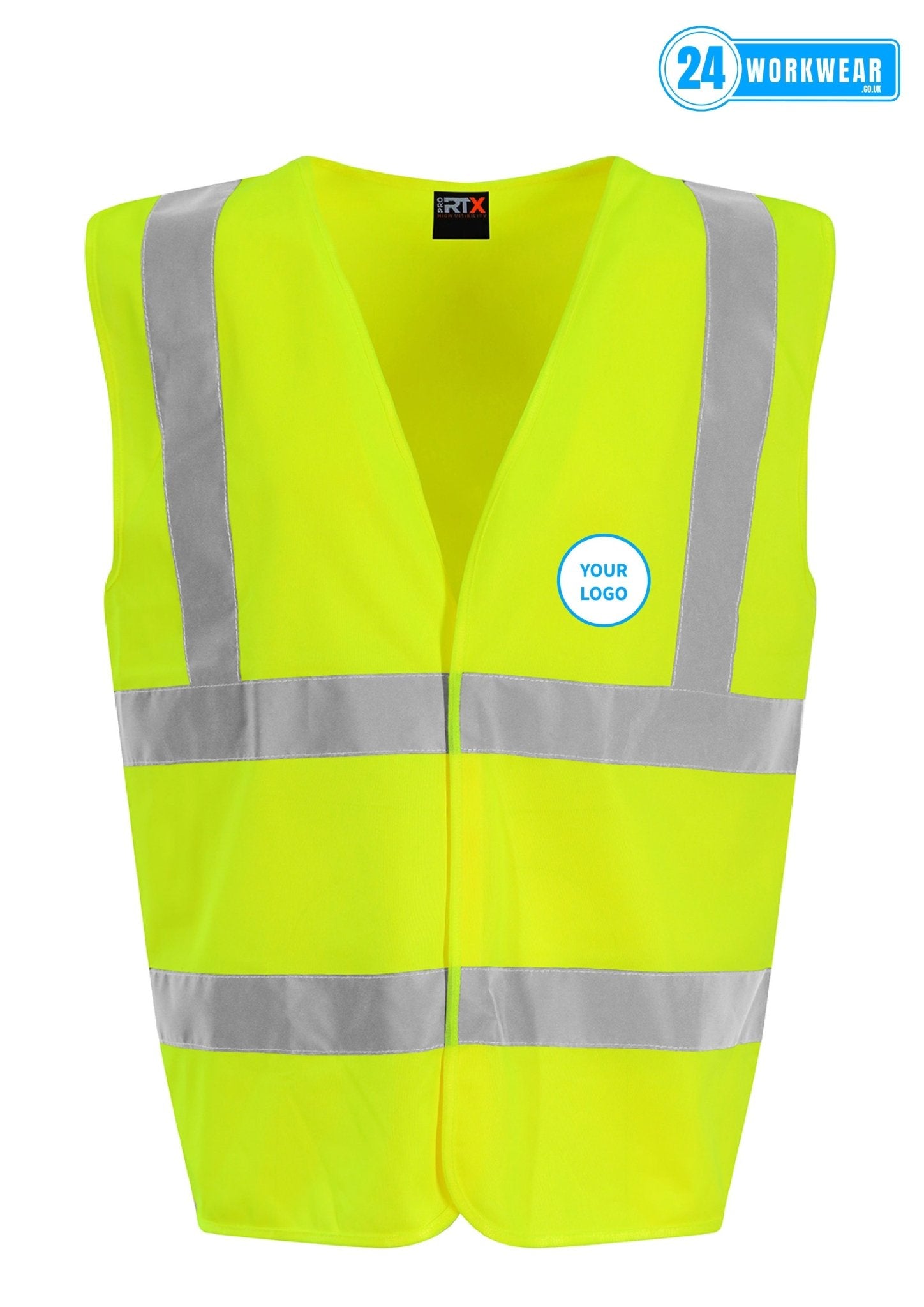 4 x High Visibility Waistcoat Deal - 24 Workwear - High Visibility