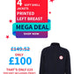 4 x Softshell Jacket Deal - 24 Workwear - Jacket