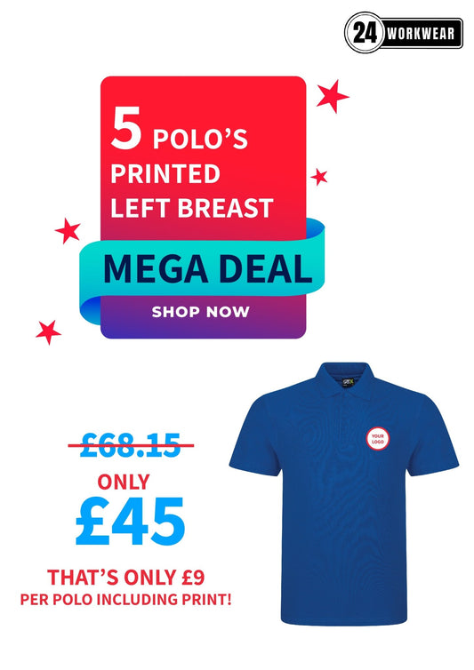 5 x Polo Deal - 24 Workwear - Polo