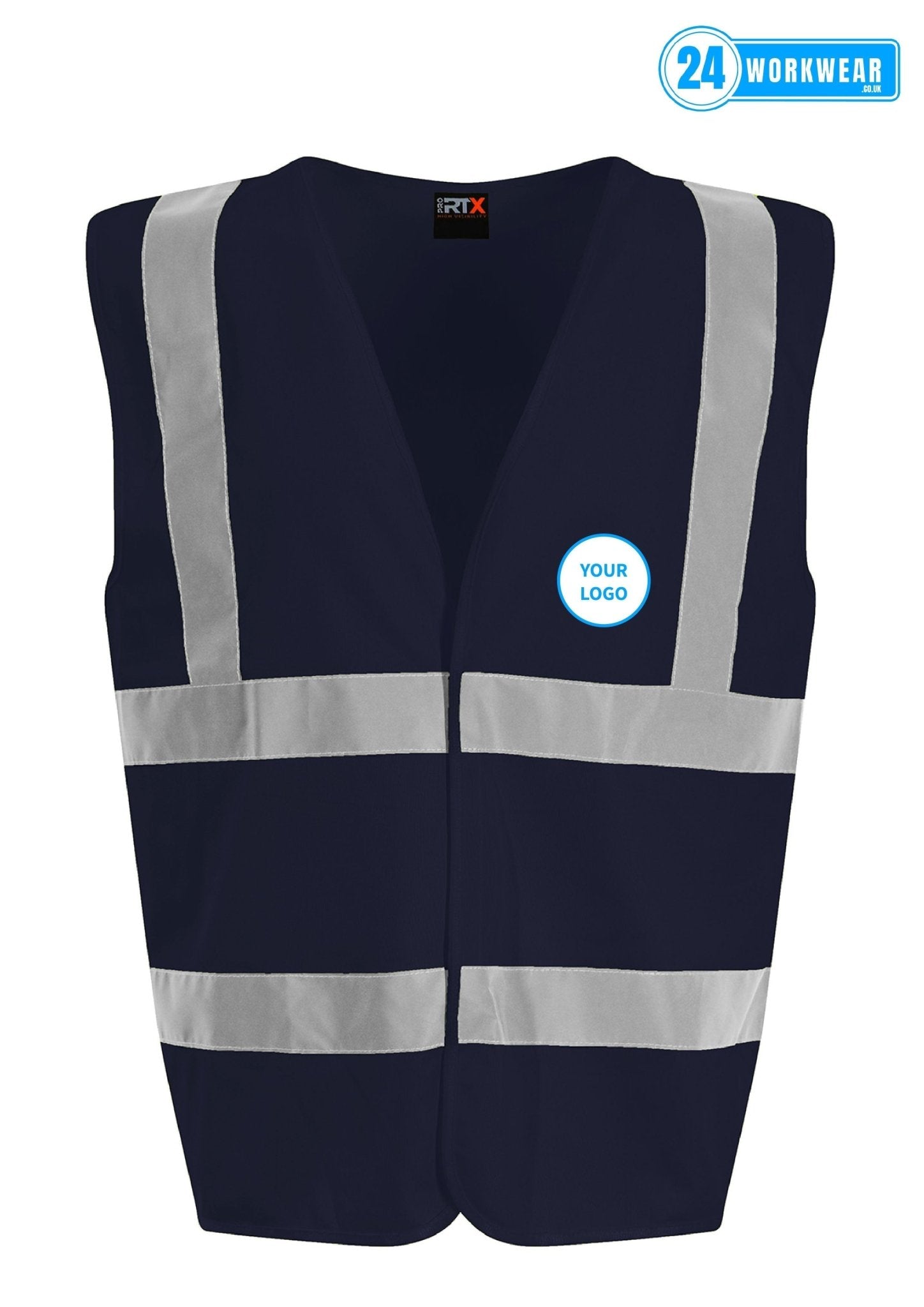 50 x High Visibility Waistcoat Deal - 24 Workwear - High Visibility