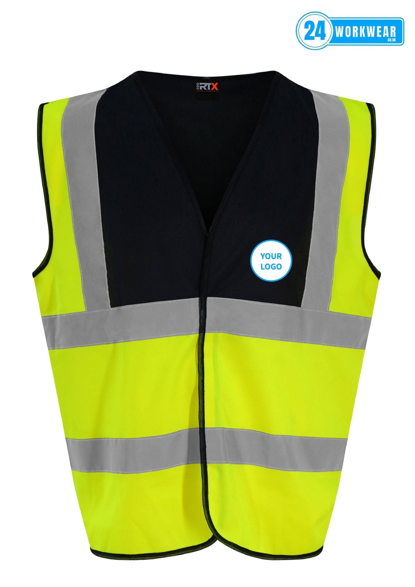 50 x High Visibility Waistcoat Deal - 24 Workwear - High Visibility