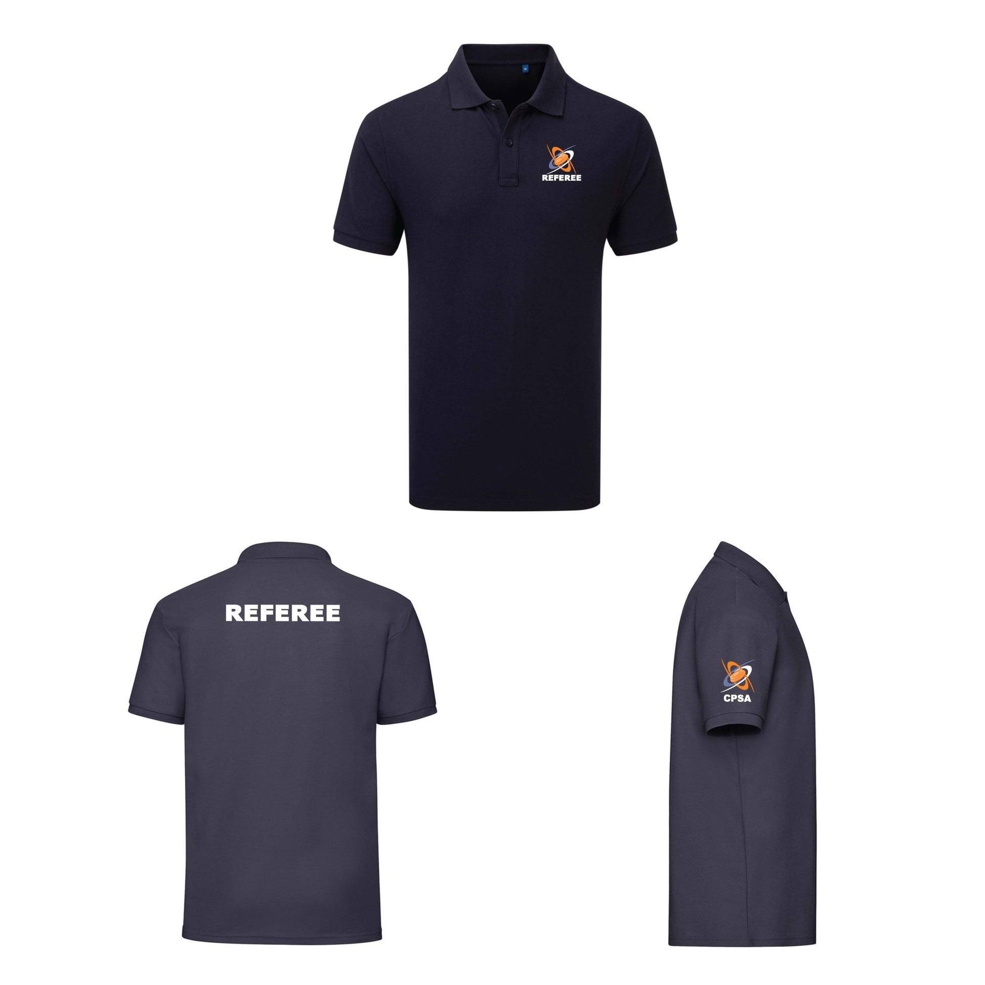 CPSA Referee Navy Polo - 24 Workwear -