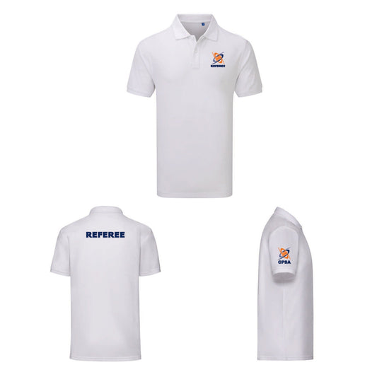 CPSA Referee White Polo - 24 Workwear -