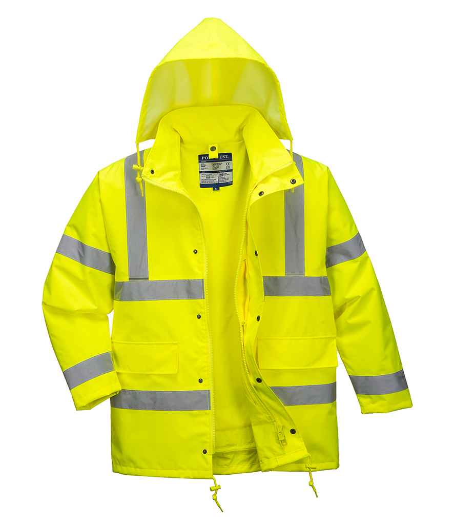 Portwest Hi-Vis 4-in-1 Traffic Jacket - 24 Workwear - Jacket
