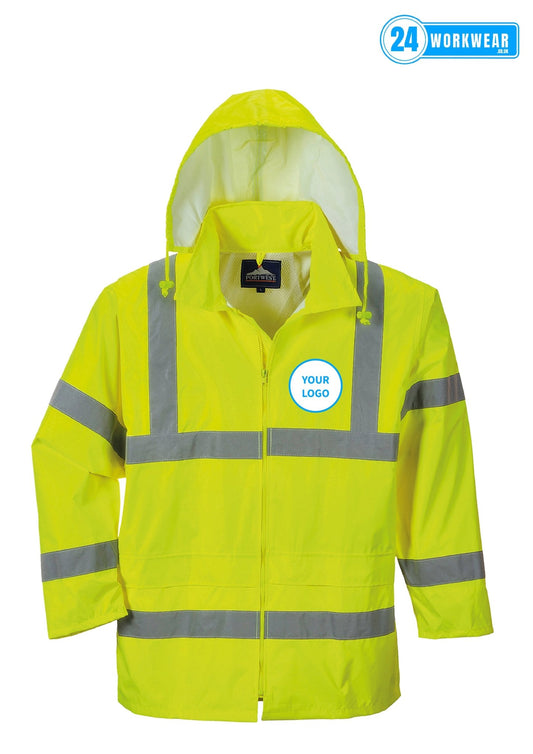 Portwest Hi-Vis Rain Jacket - 24 Workwear - Jacket