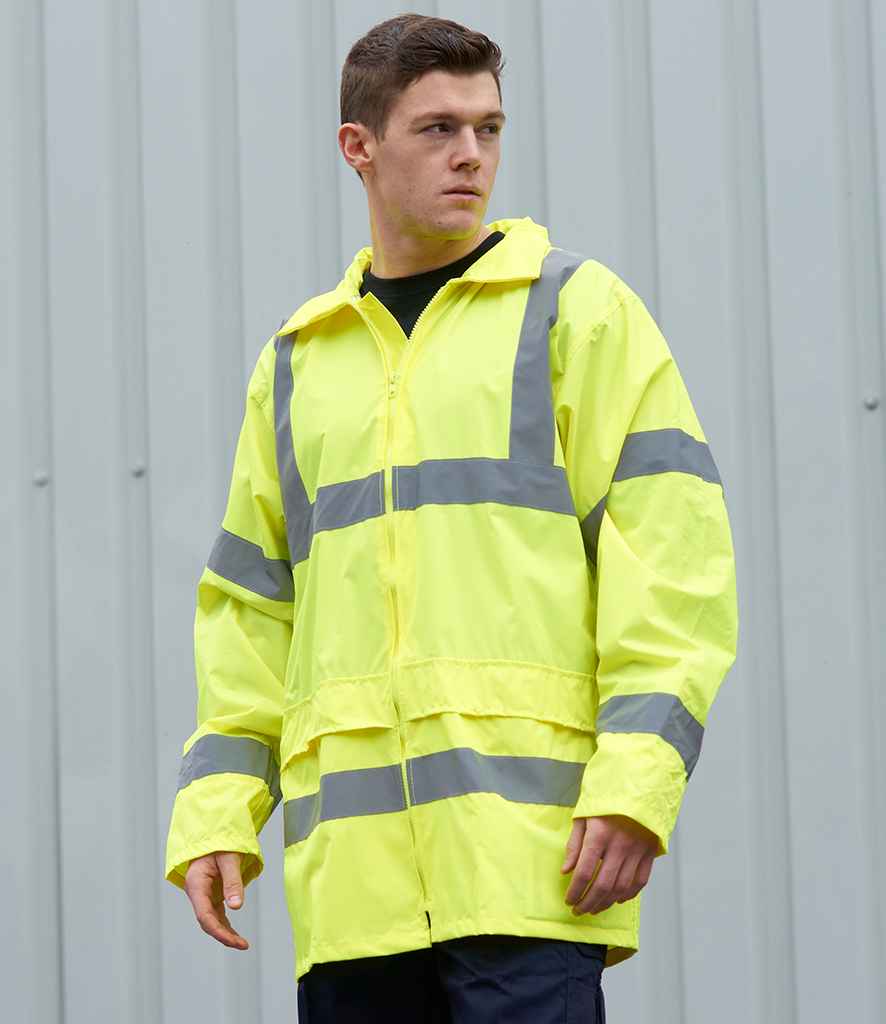 Portwest Hi-Vis Rain Jacket - 24 Workwear - Jacket