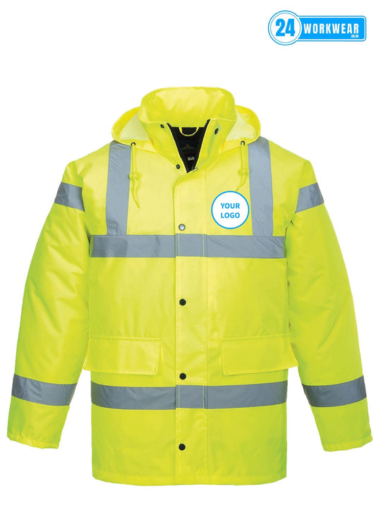 Portwest Hi-Vis Traffic Jacket - 24 Workwear - Jacket