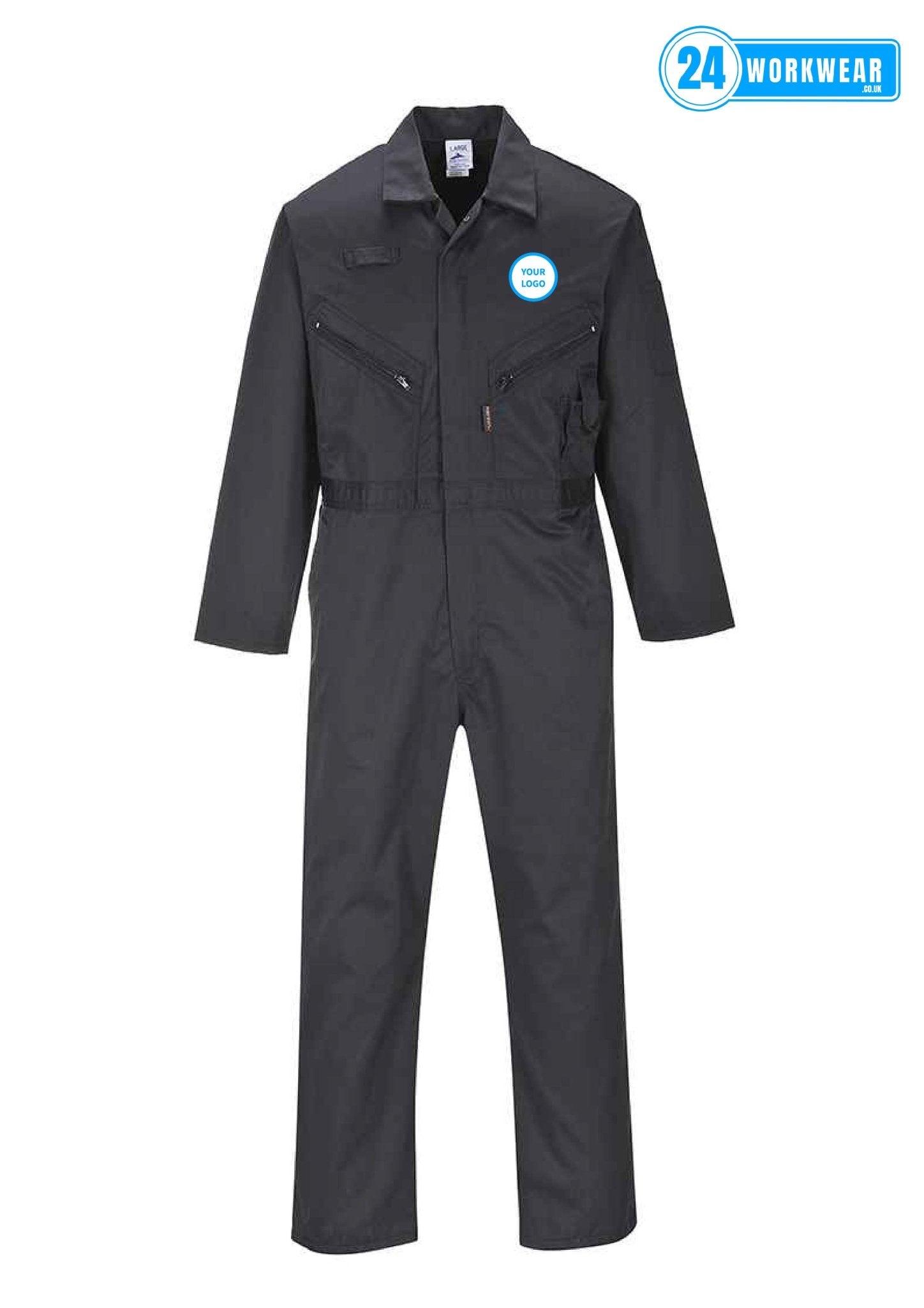 Portwest Liverpool Zip Coverall - 24 Workwear - Coverall