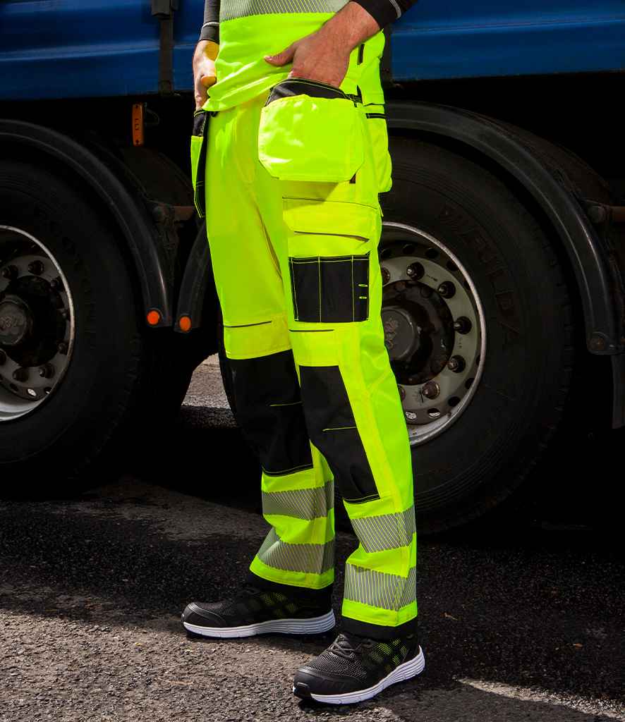 Portwest PW3 Hi-Vis Trousers - 24 Workwear - Trousers