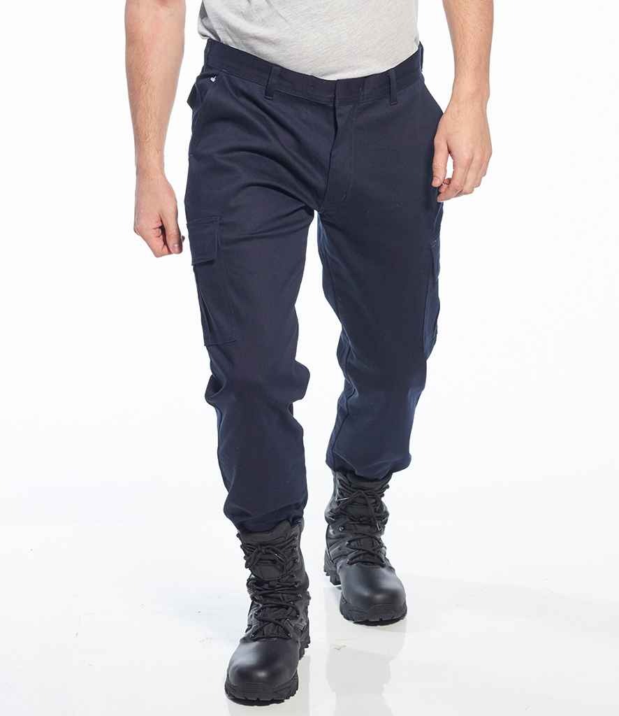 Portwest Stretch Slim Combat Trousers - 24 Workwear - Trousers
