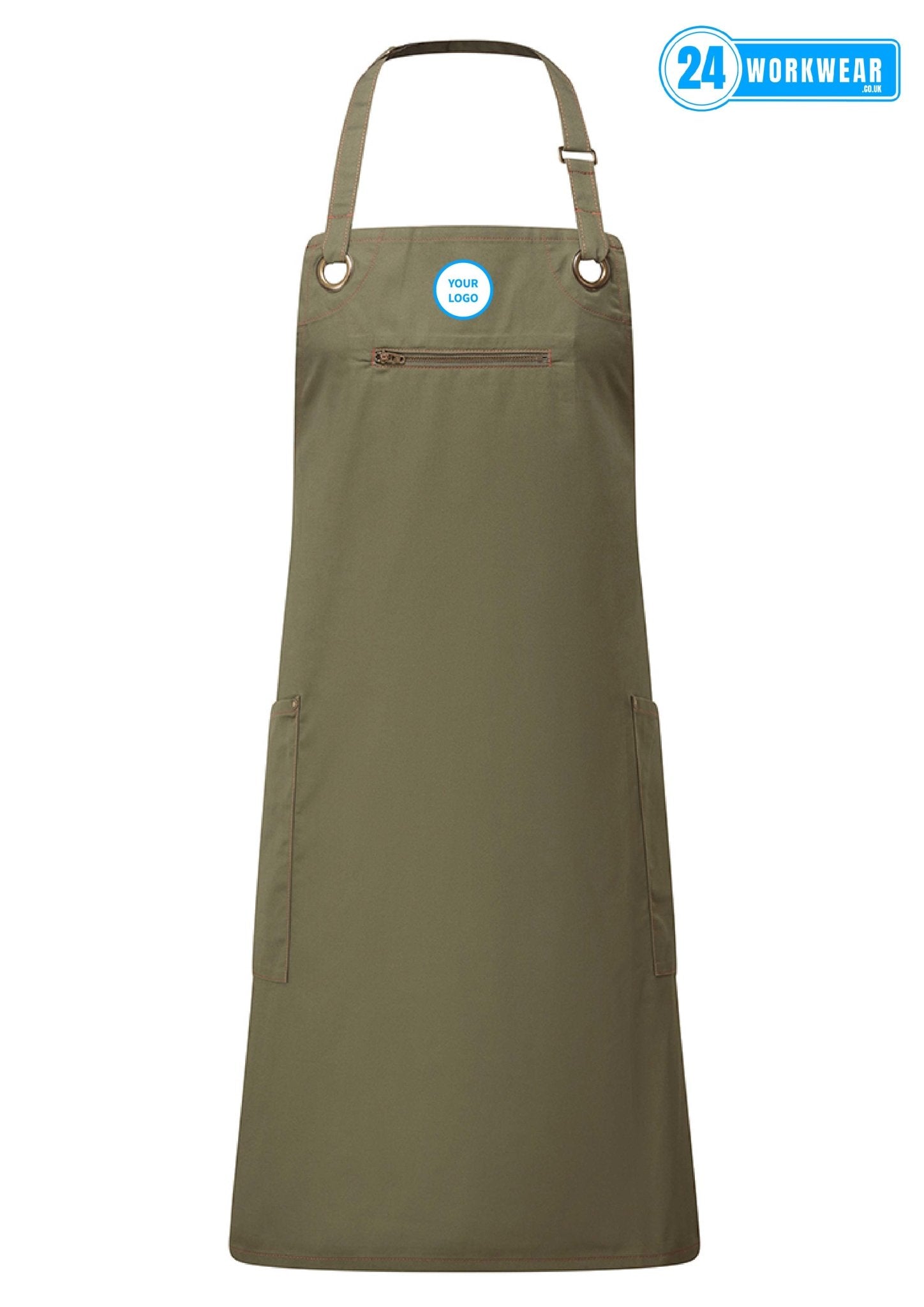 Premier Barley Bib Apron - 24 Workwear - Apron