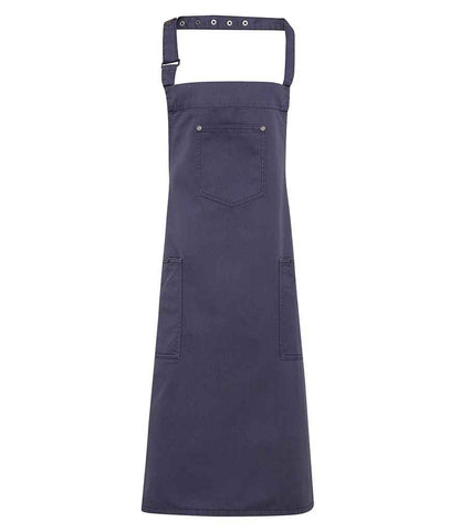 Premier Cotton Chino Bib Apron - 24 Workwear - Apron