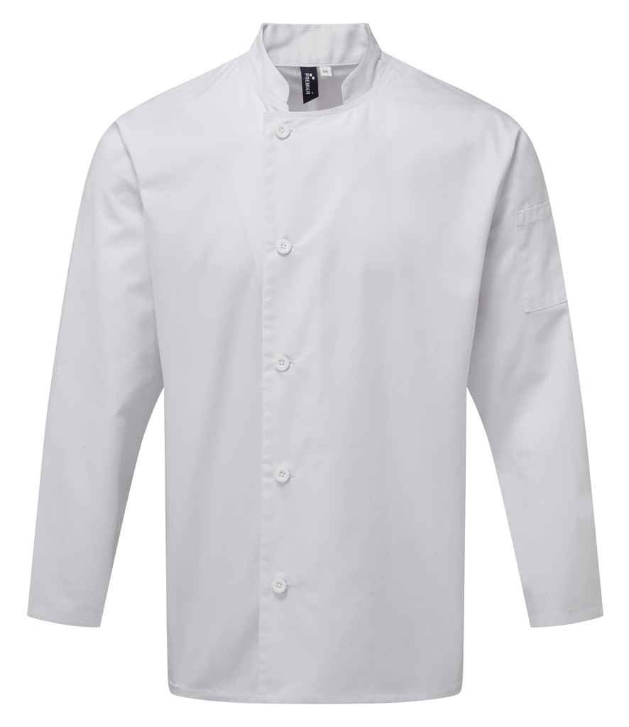 Premier Essential Long Sleeve Chef's Jacket - 24 Workwear - Tunic