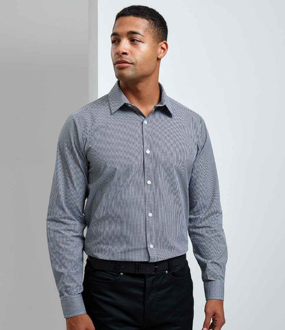 Premier Gingham Long Sleeve Shirt - 24 Workwear - Shirt