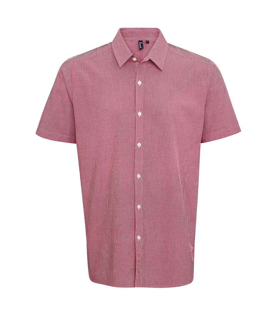 Premier Gingham Short Sleeve Shirt - 24 Workwear - Shirt