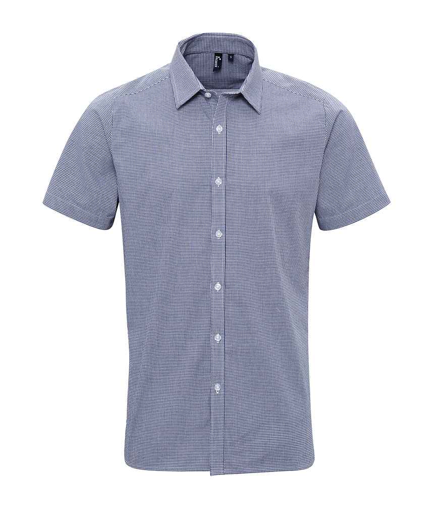 Premier Gingham Short Sleeve Shirt - 24 Workwear - Shirt