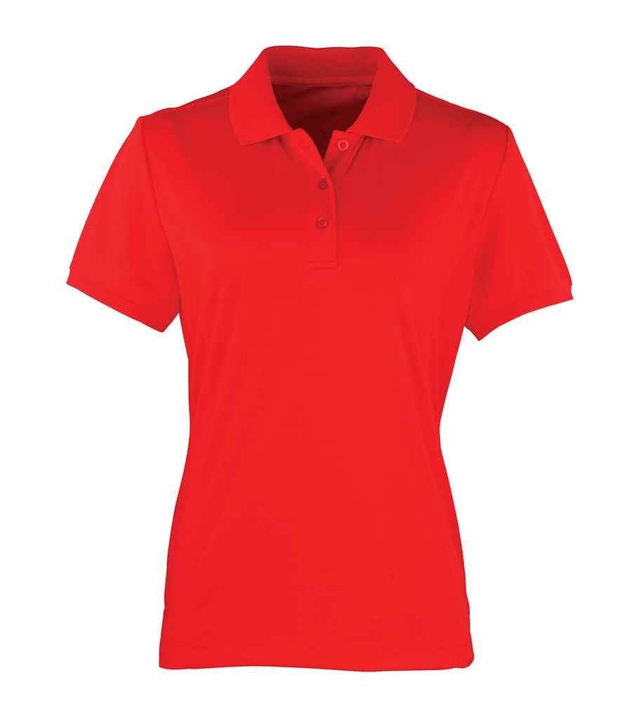 Premier Ladies Coolchecker® Piqué Polo Shirt - 24 Workwear - Polo