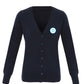 Premier Ladies Essential Acrylic V Neck Cardigan - 24 Workwear - Cardigan