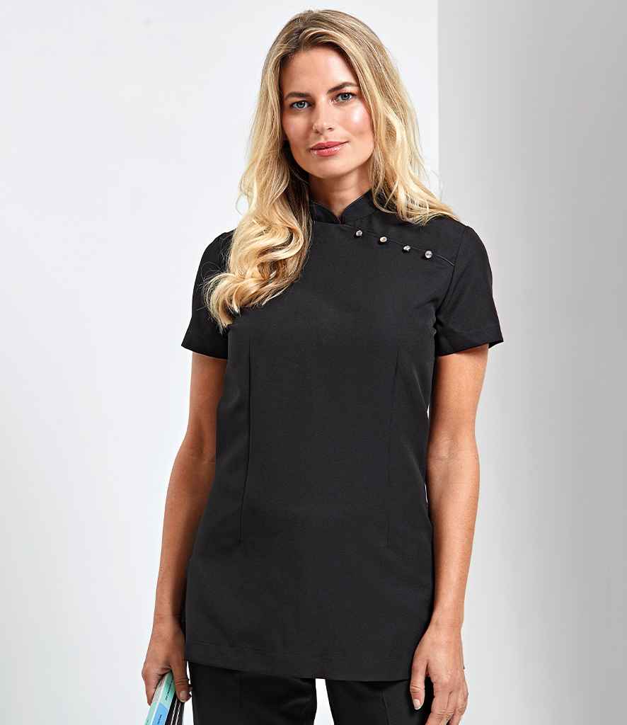 Premier Ladies Mika Short Sleeve Tunic - 24 Workwear - Tunic