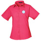 Premier Ladies Short Sleeve Poplin Blouse - 24 Workwear - Blouse