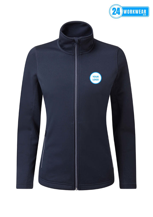 Premier Ladies Spun Dyed Recycled Zip Through Sweat Jacket - 24 Workwear - Sweatshirt