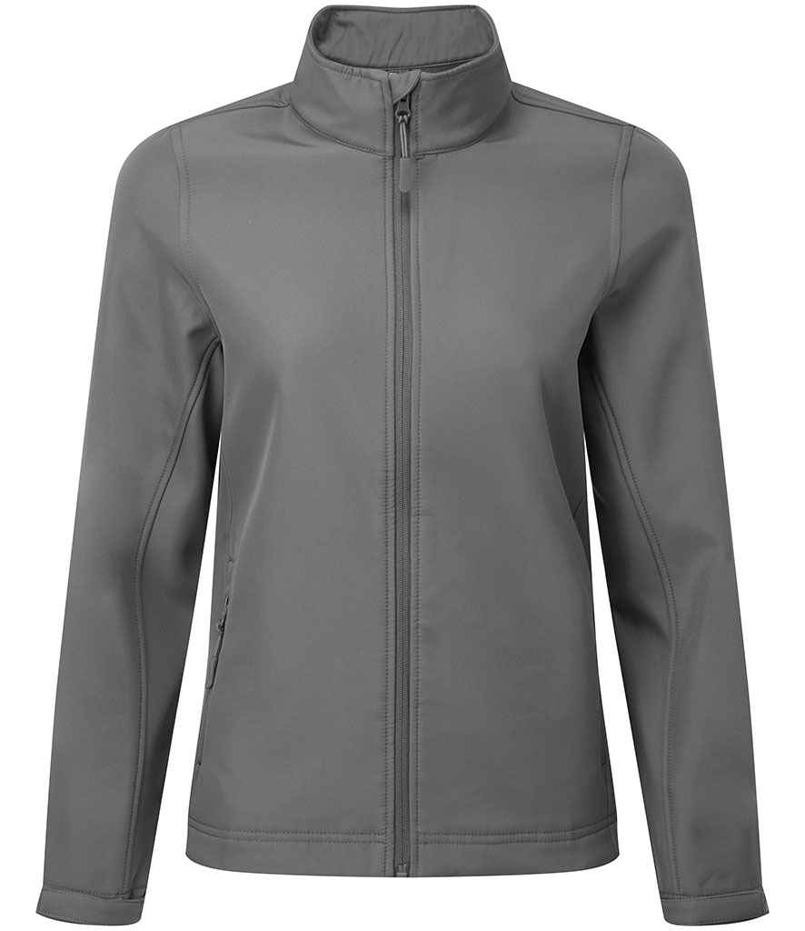Premier Ladies Windchecker® Printable and Recycled Soft Shell Jacket - 24 Workwear - Soft Shell