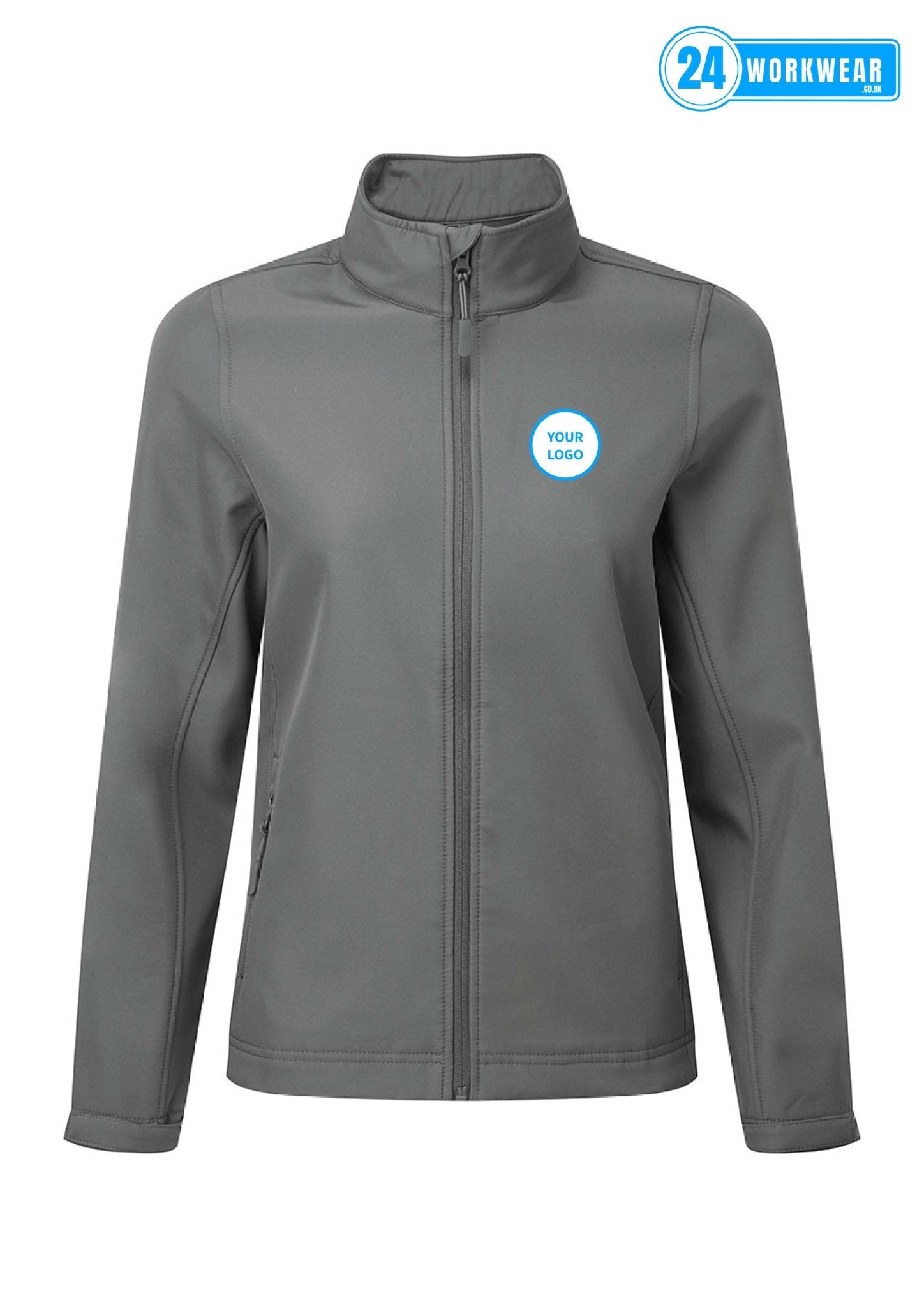 Premier Ladies Windchecker® Printable and Recycled Soft Shell Jacket - 24 Workwear - Soft Shell