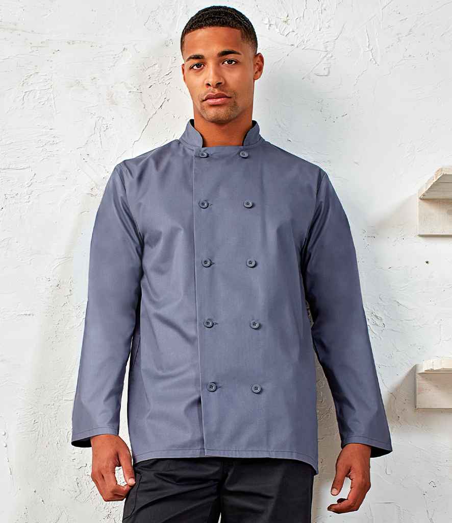Premier Long Sleeve Chef's Jacket - 24 Workwear - Tunic
