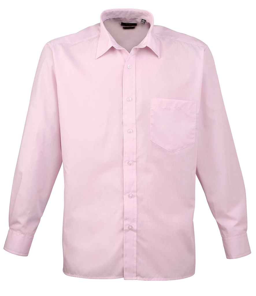 Premier Long Sleeve Poplin Shirt - 24 Workwear - Shirt