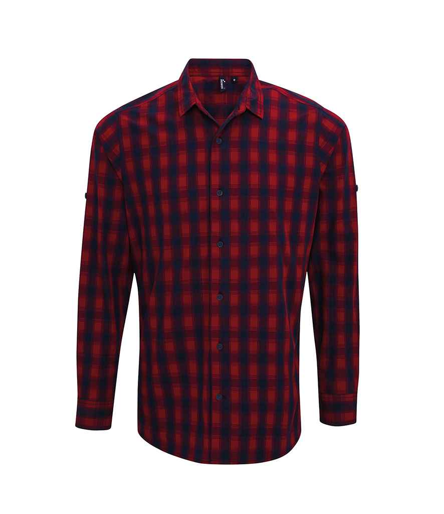 Premier Mulligan Check Long Sleeve Shirt - 24 Workwear - Shirt