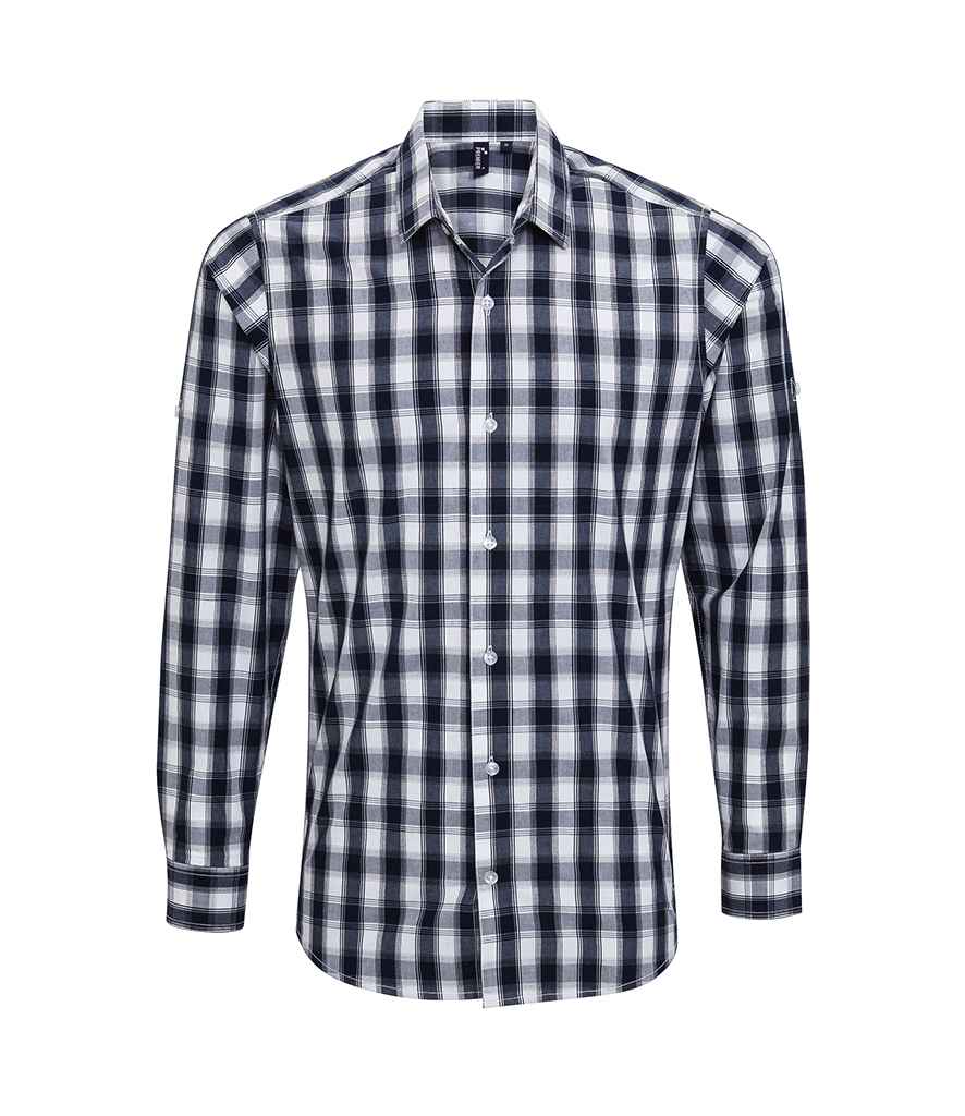 Premier Mulligan Check Long Sleeve Shirt - 24 Workwear - Shirt