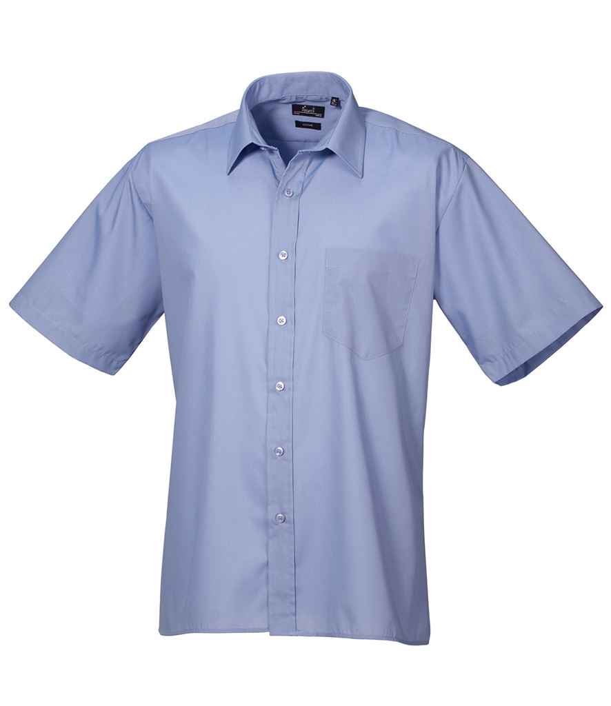 Premier Short Sleeve Poplin Shirt - 24 Workwear - Shirt