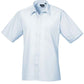 Premier Short Sleeve Poplin Shirt - 24 Workwear - Shirt