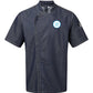 Premier Short Sleeve Zipped Chef's Jacket - 24 Workwear - Tunic