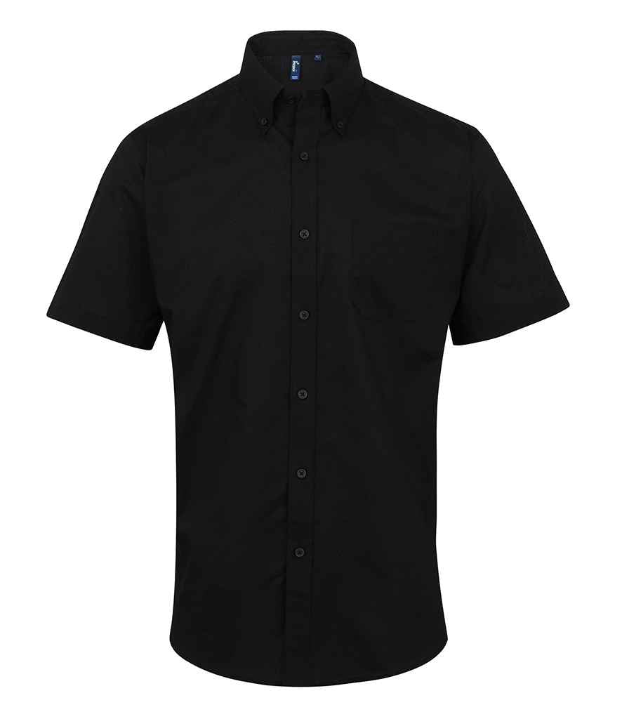 Premier Signature Short Sleeve Oxford Shirt - 24 Workwear - Shirt