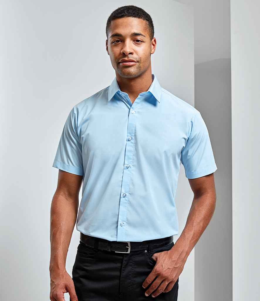 Premier Supreme Short Sleeve Poplin Shirt - 24 Workwear - Shirt