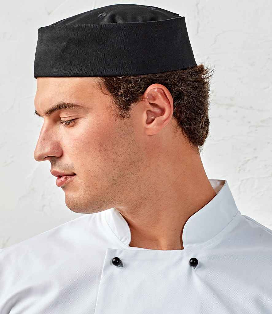 Premier Turn-Up Chef's Hat - 24 Workwear - Headwear