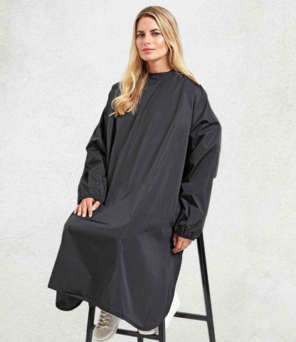 Premier Waterproof Long Sleeve Salon Gown - 24 Workwear - Apron