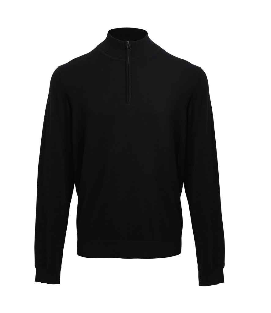 Premier Zip Neck Sweater - 24 Workwear - Jumper
