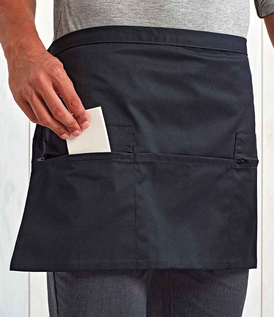 Premier Zip Pocket Waist Apron - 24 Workwear - Apron