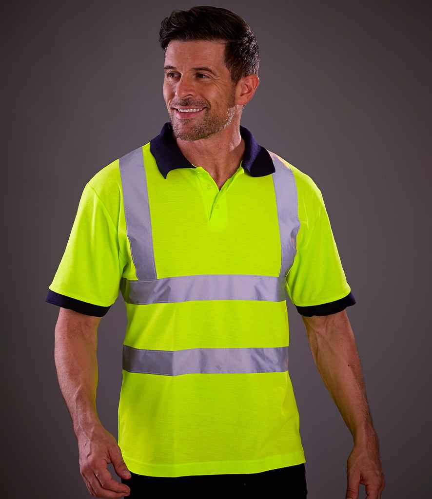 Yoko Hi-Vis Polo Shirt - 24 Workwear - Polo