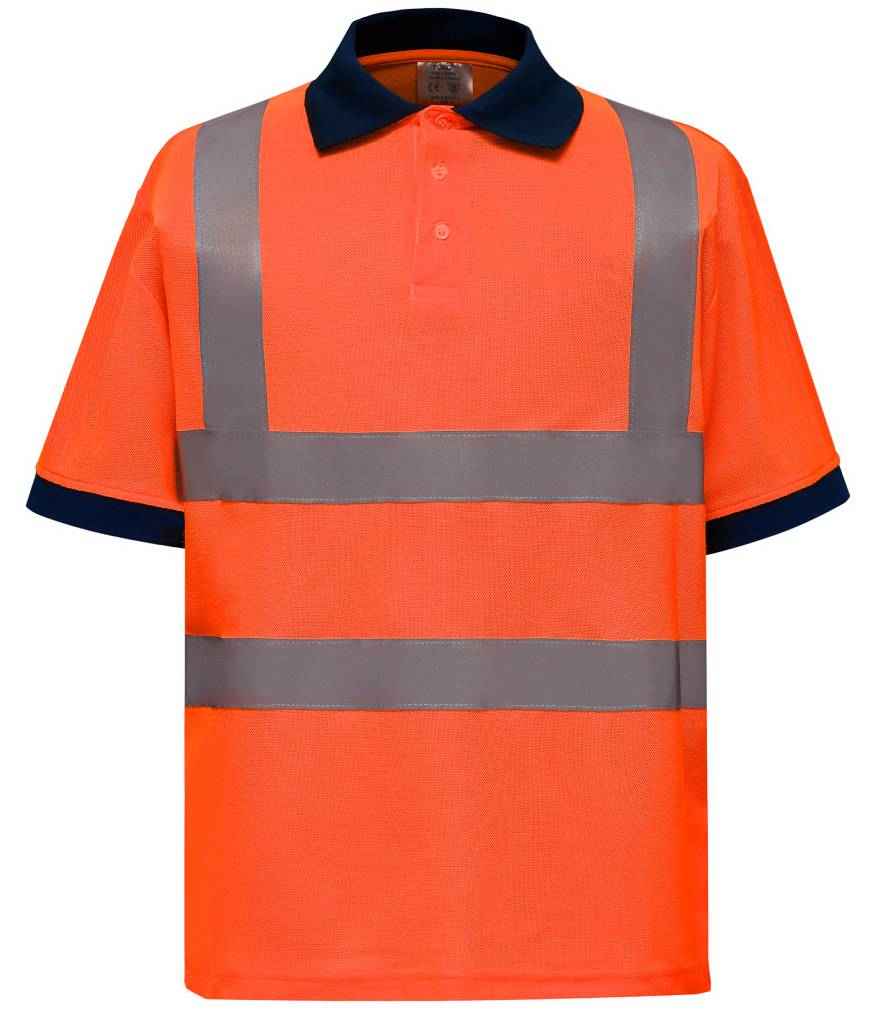 Yoko Hi-Vis Polo Shirt - 24 Workwear - Polo